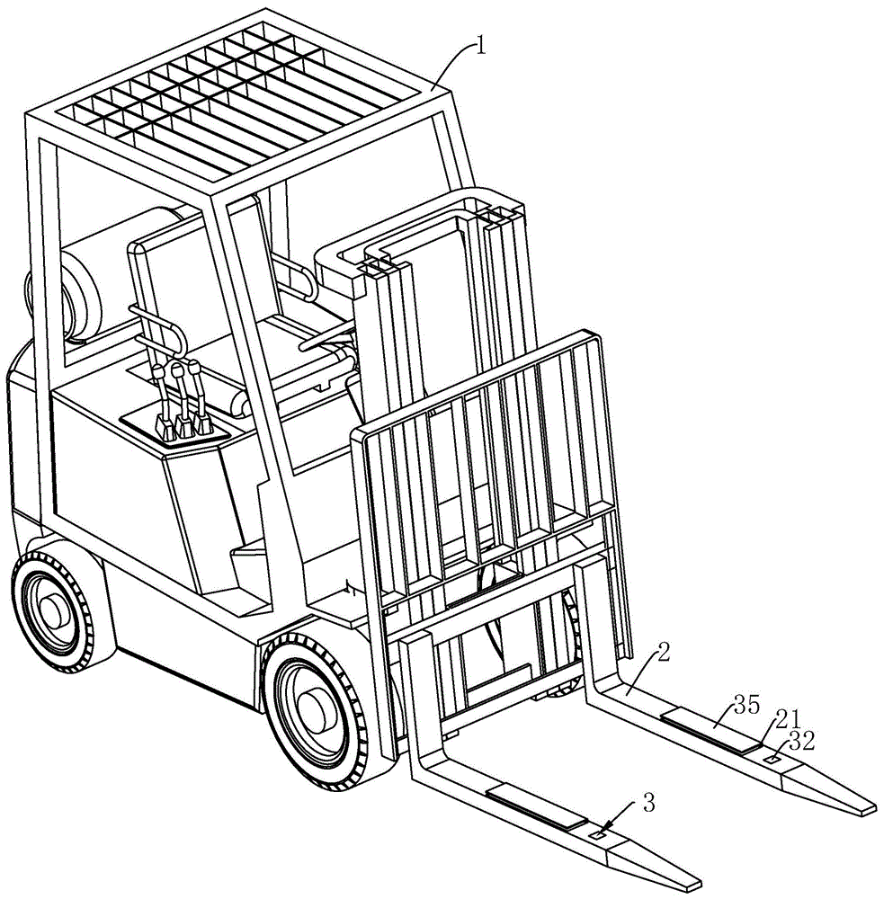 一种园林施工用叉车的制作方法