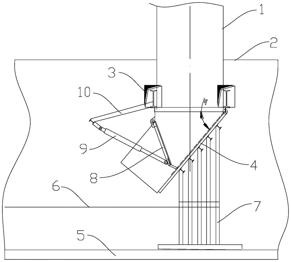 一種應用於採煤工作面的出煤漏斗的製作方法