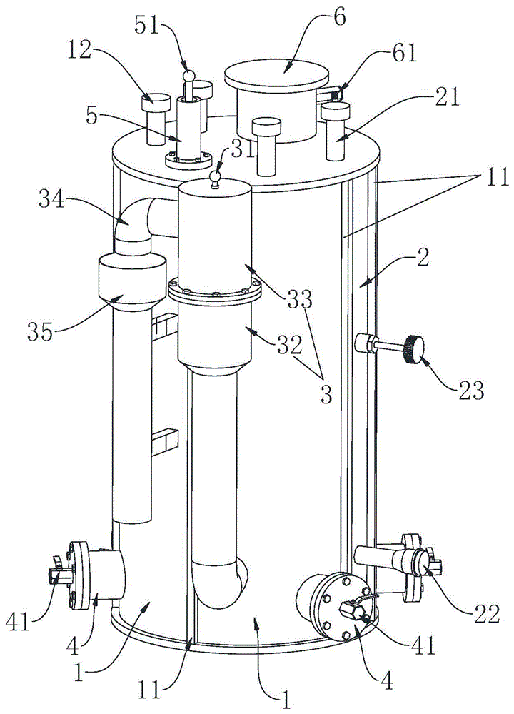 立式排水器原理图图片
