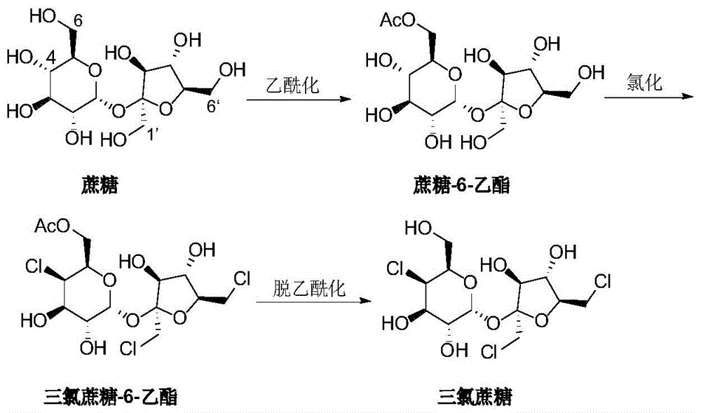 三氯蔗糖结构图片