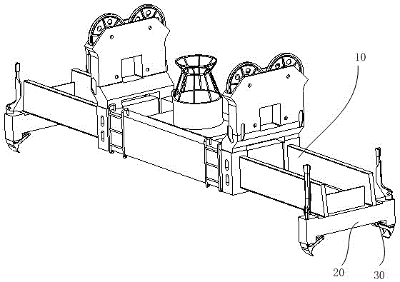 集装箱吊具图纸图片