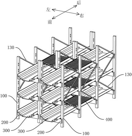 一種掛麵存儲架的製作方法