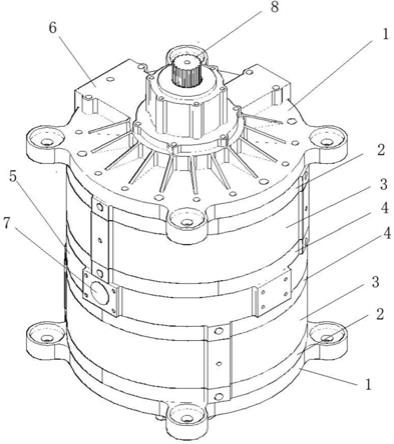 一種雙轉子發動機的進氣及排氣通路的製作方法