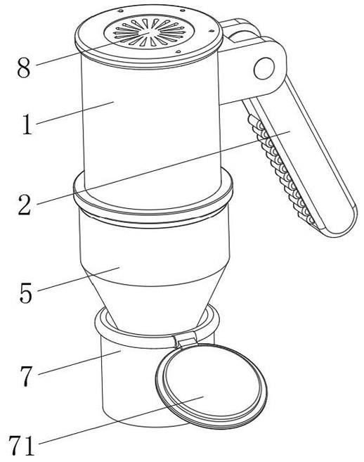 一种便携式兽医粪便取样器的制作方法