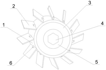 一種高效軸流風機葉輪的製作方法