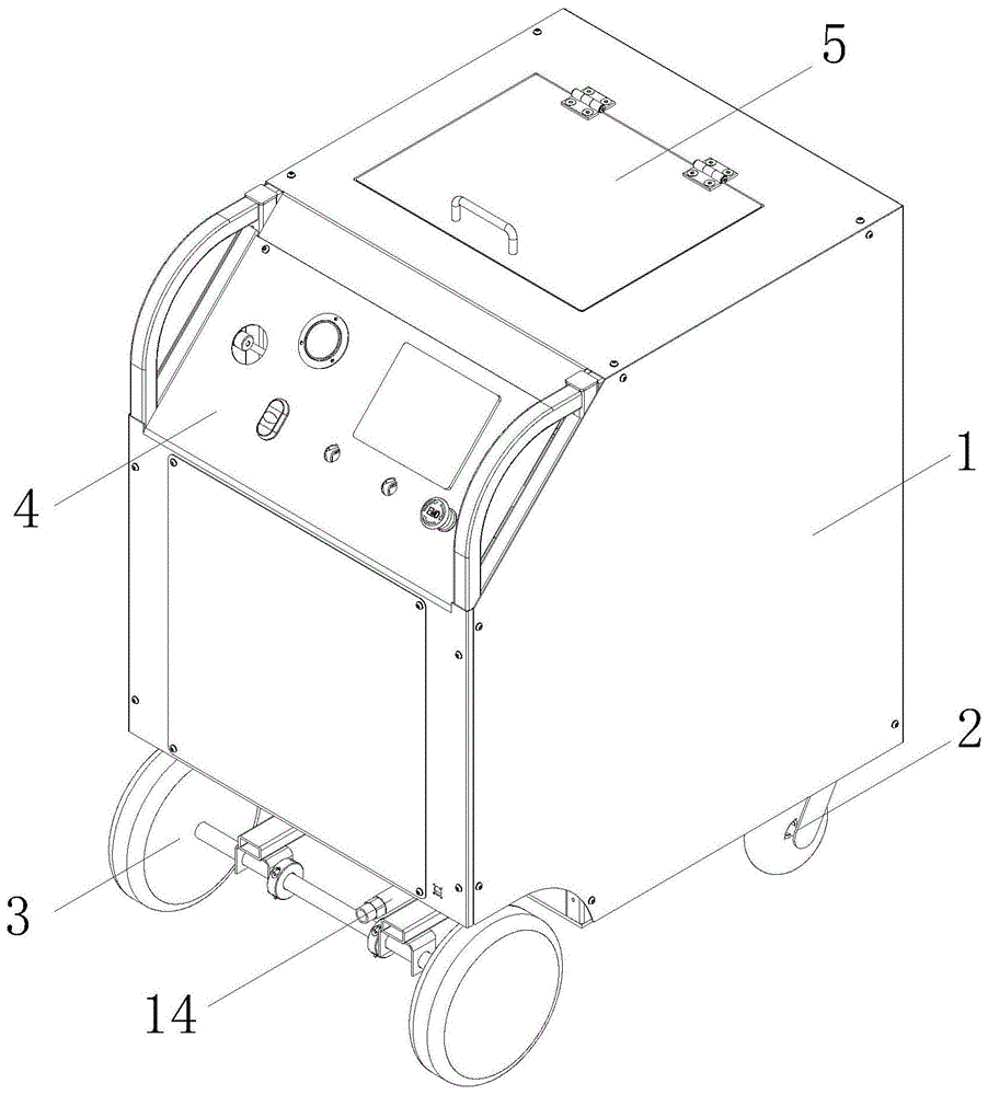 一種適用於塊狀和顆粒狀乾冰的乾冰清洗機的製作方法