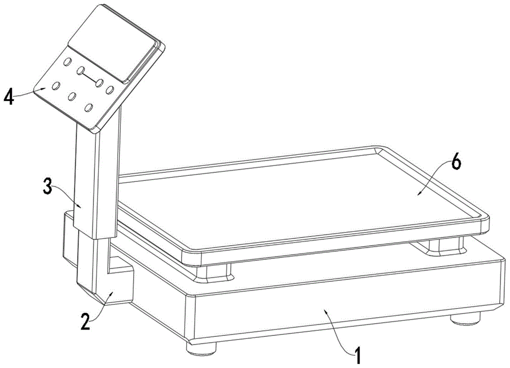 台秤的结构原理图图片