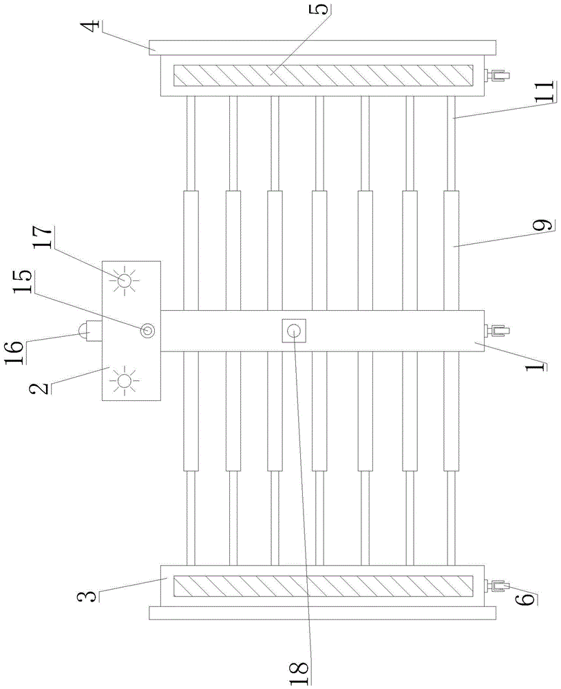 一种建筑施工电梯井口防护装置的制作方法