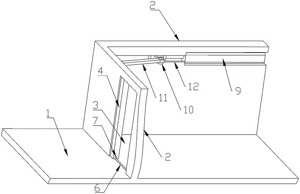 一種建築疏散門結構的製作方法