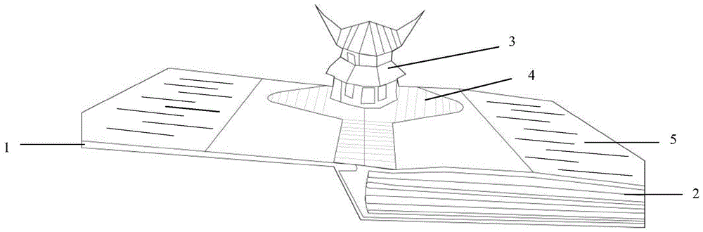 一種景點展示立體書及其製作方法與流程