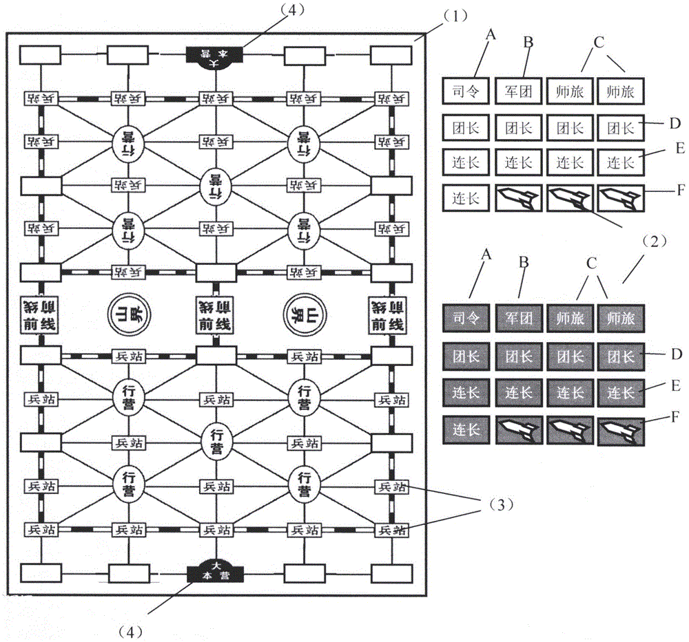 现代陆战棋的制作方法