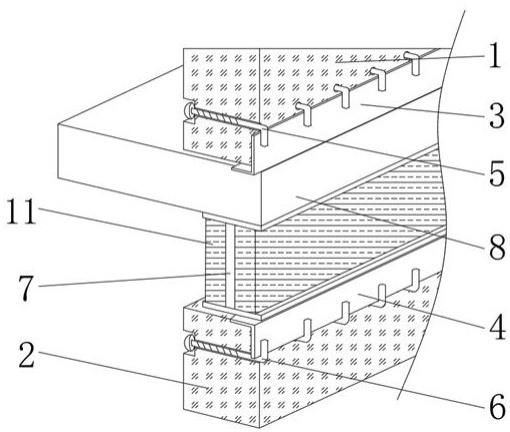 一种装配式钢结构建筑alc外围护墙连接节点