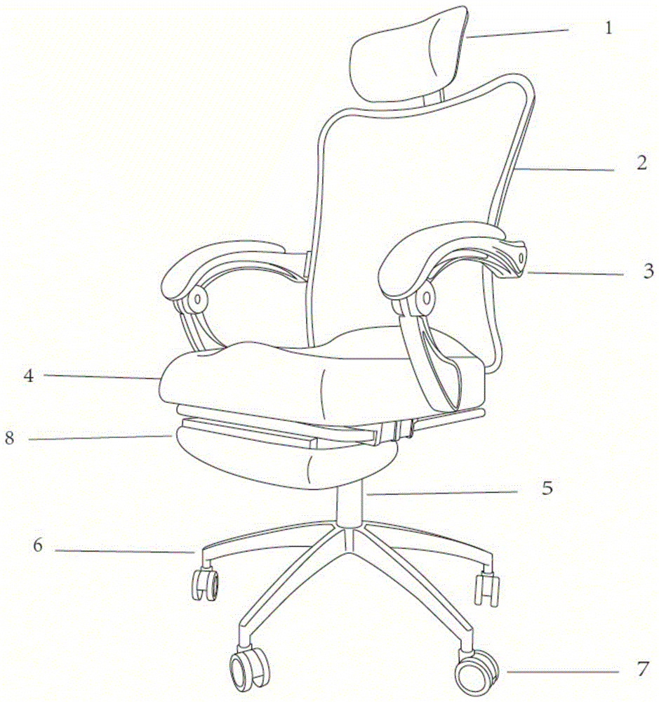 办公椅的制作方法