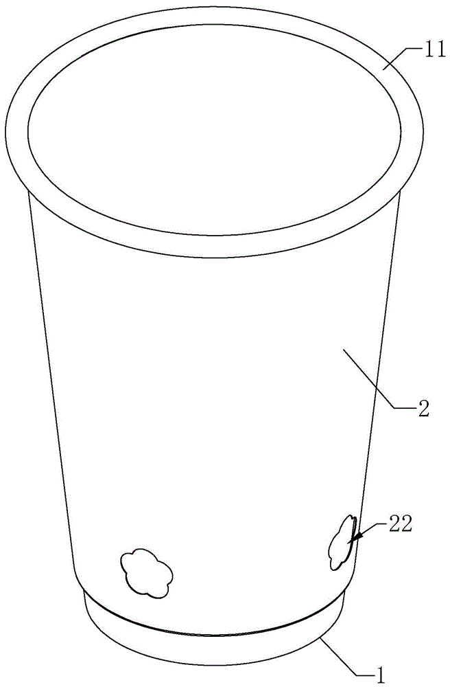 背景技术:一次性纸杯是一种方便携带使用,且价格低廉的纸质杯子,是