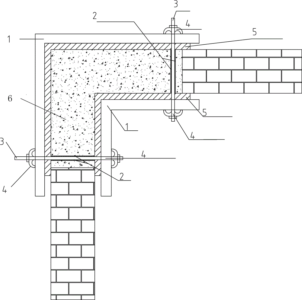 构造柱转角加固方法图图片