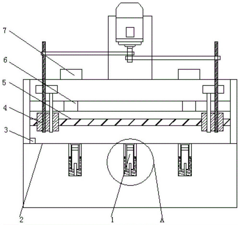 剪板机结构示意图图片