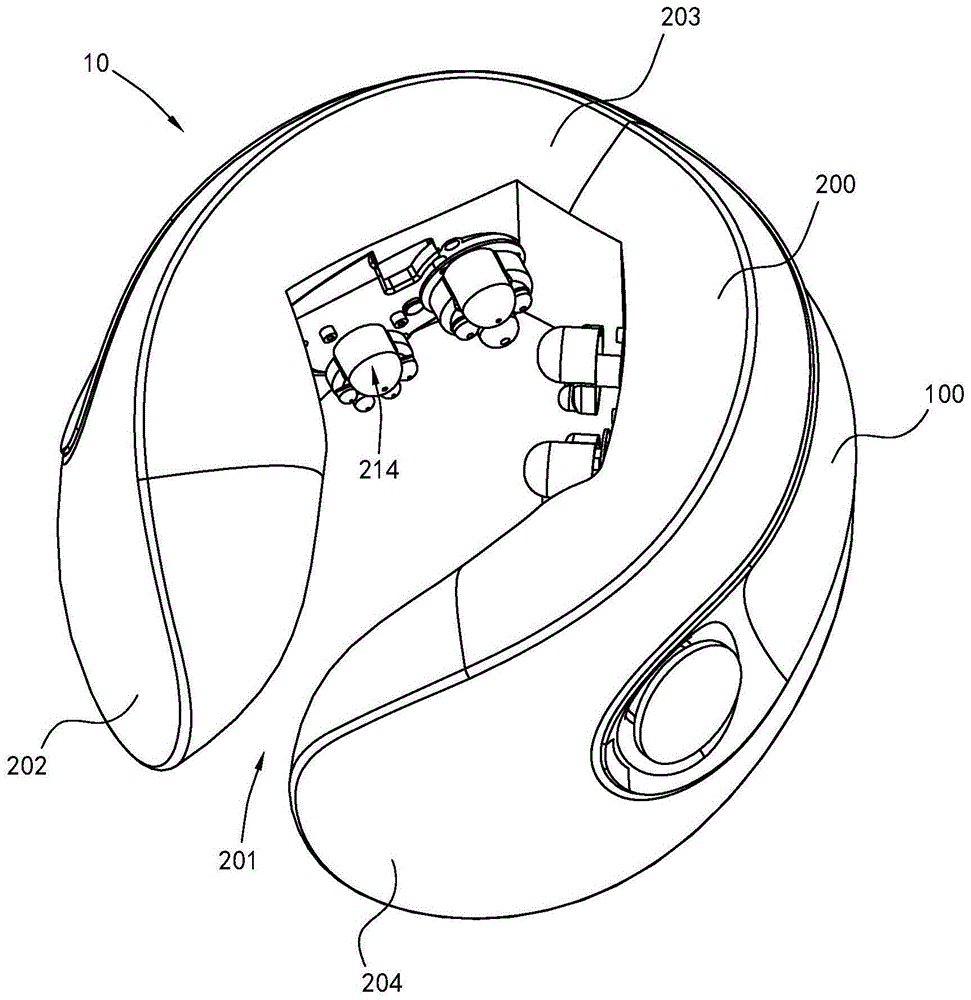 颈部按摩仪的制作方法