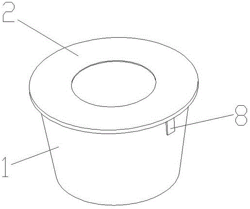 一種改進型湯麵分離打包盒的製作方法