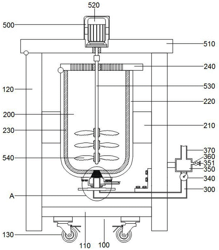 中频炉炉体结构图图片