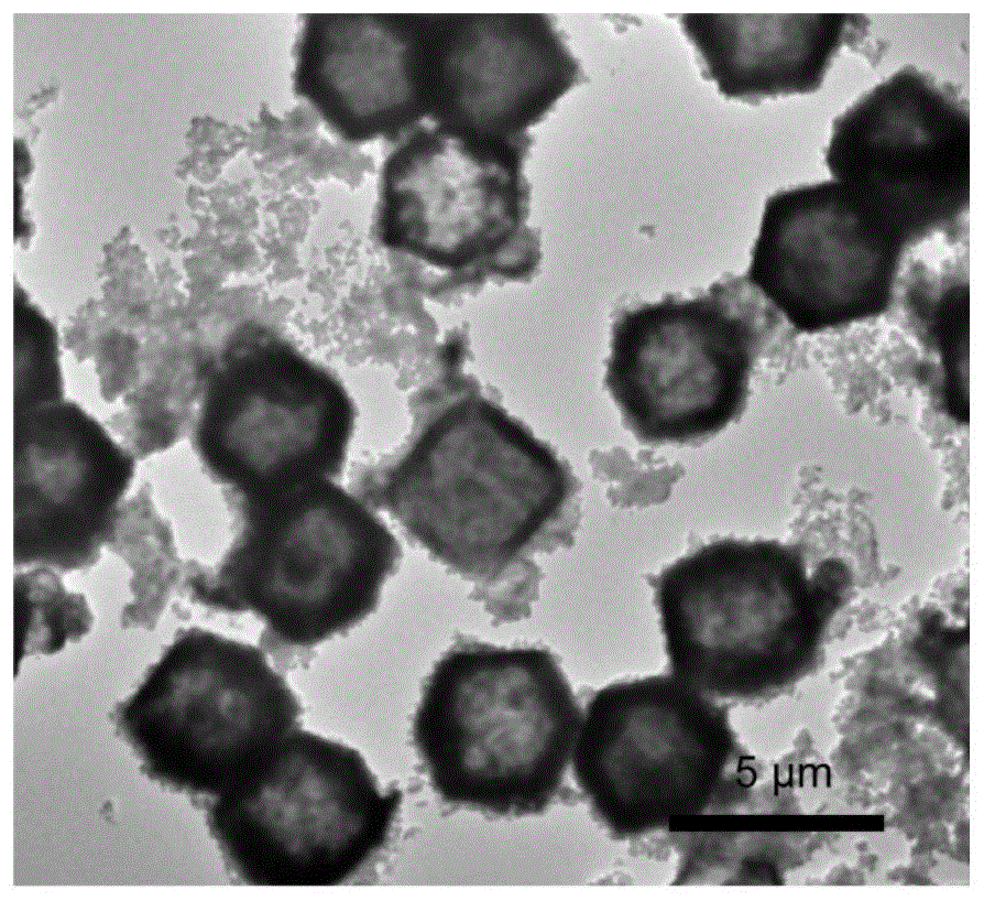 一种mof 74杂化壳层结构材料和zif 90mof 74杂化核壳材料 