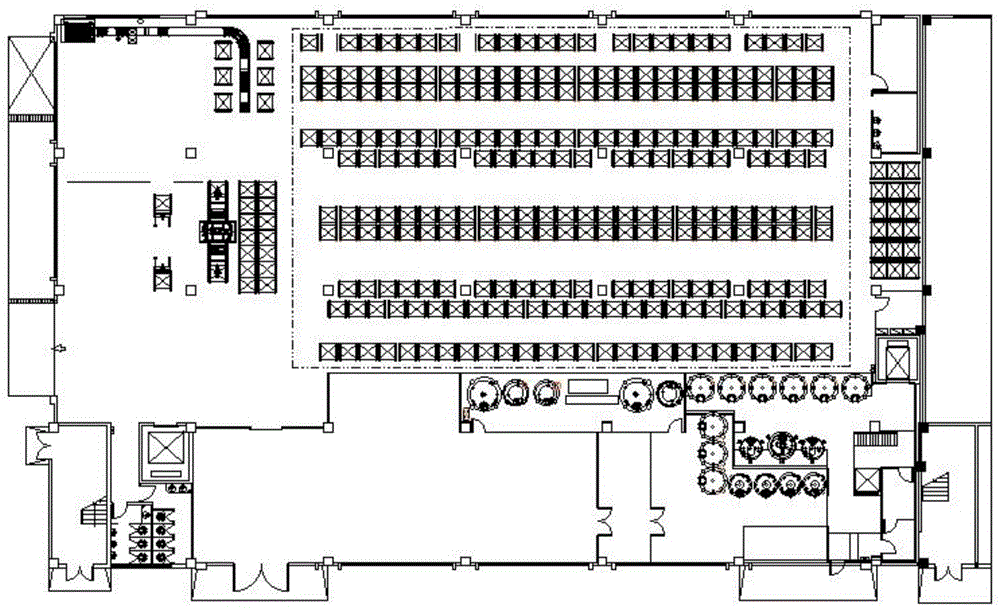 平面仓库的布局方法与流程
