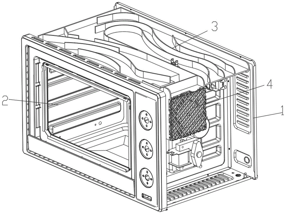 一種烤箱的散熱結構的製作方法
