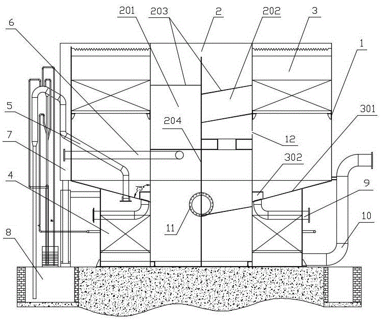 一种矿井水一体化净水器的制作方法