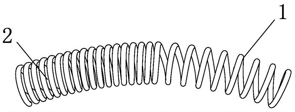 压缩弹簧的画法图片