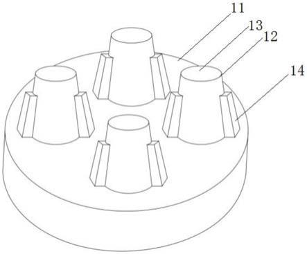 一種採用力的轉向增壓的電極壓制工藝的製作方法