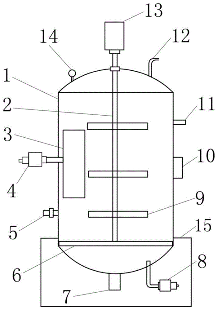 一种机械搅拌通风发酵罐的制作方法