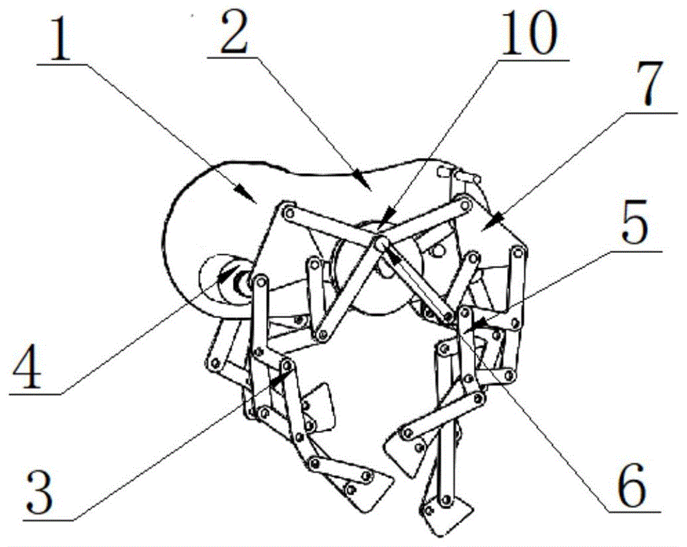 一種機械馬關節連桿驅動結構的製作方法