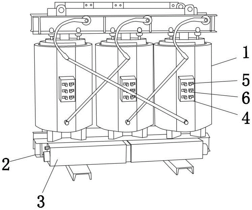 干式变压器结构原理图图片