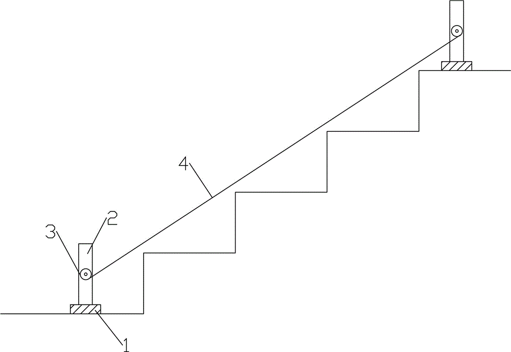 楼梯踏步怎么放线图片