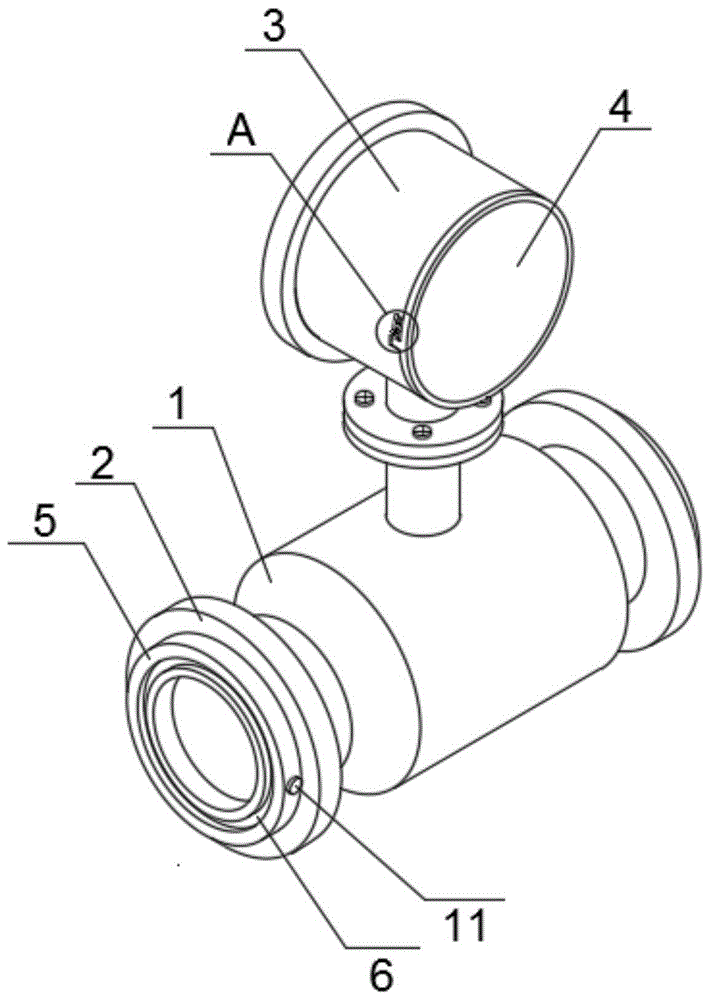 流量计在图纸上的画法图片
