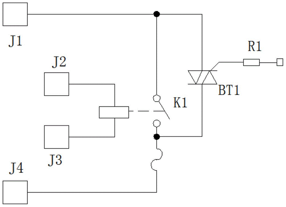 一種可控硅應用於繼電器的滅弧電路的製作方法