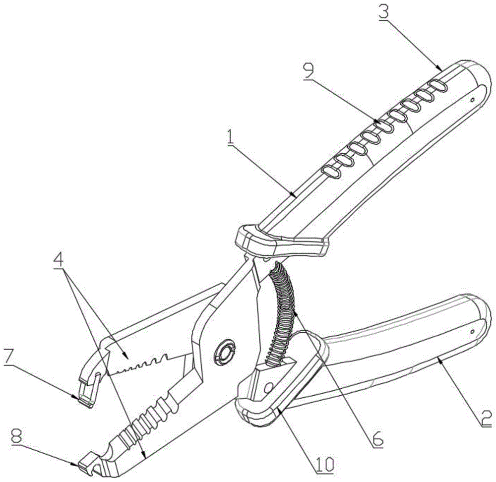 剥线钳原理图片