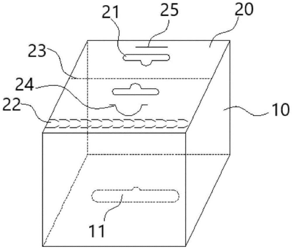 悬挂包装结构图图片
