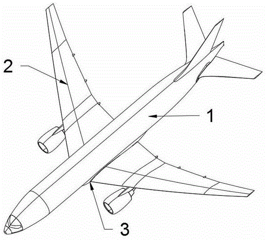 一种实现机翼与机身快速拆卸的飞机航模