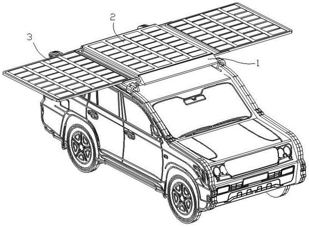一种用于汽车顶部的太阳能光伏板的制作方法