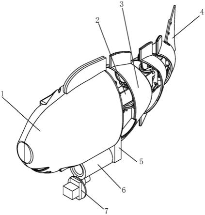 仿生机械鱼结构简图图片