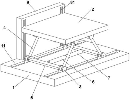 一種3d打印機成型平臺升降結構