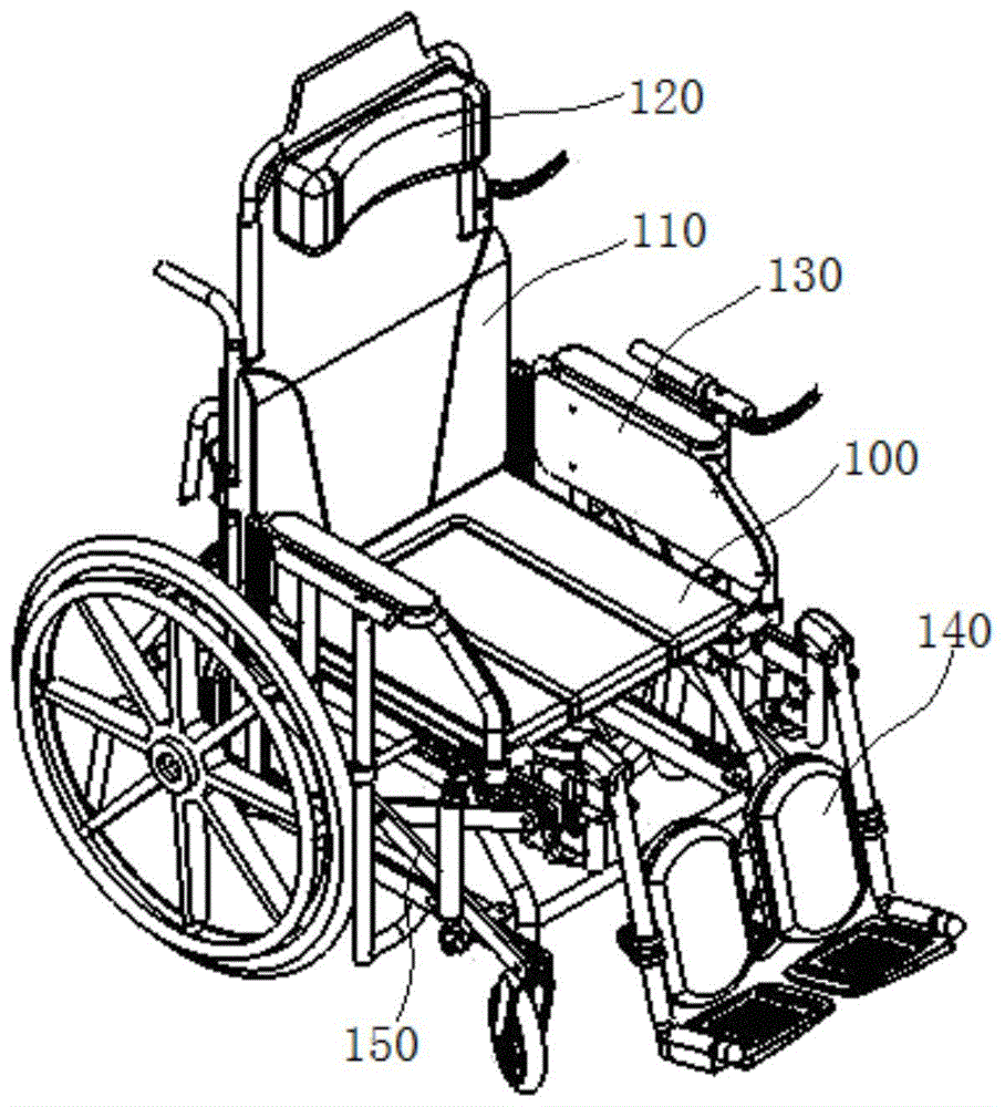 一种新型手动升降轮椅的制作方法