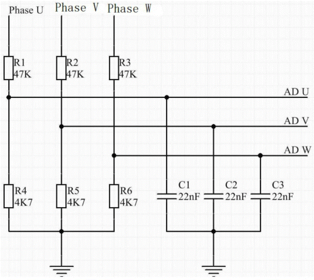 一種無霍爾傳感器的直流無刷電機正弦波驅動裝置的製作方法