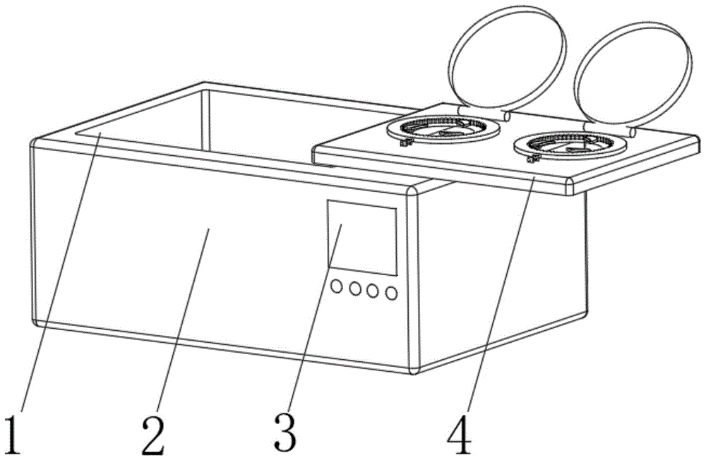 水浴锅装置简图图片
