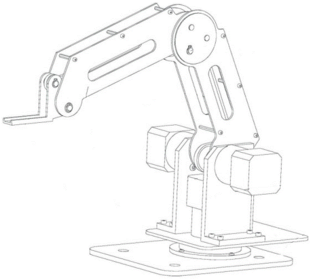 桌面机械臂的驱动组件,桌面机械臂以及机器人的制作方法