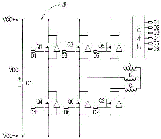 一種永磁同步電機續流儲能消磁裝置及其實現方法與流程