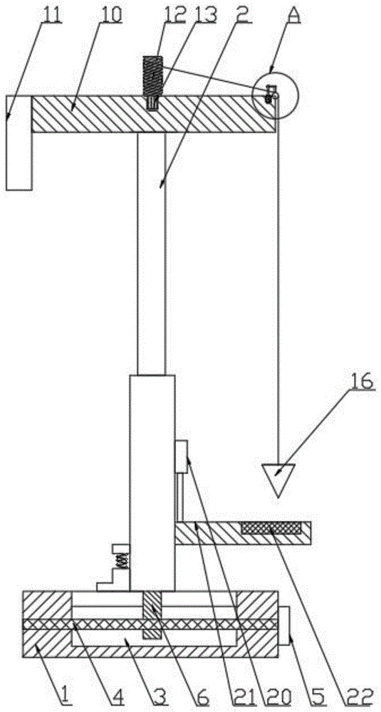 一種房屋安全鑑定用垂直度測量吊錘