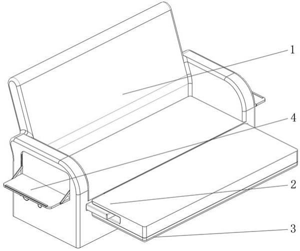 一种折叠沙发床的制作方法