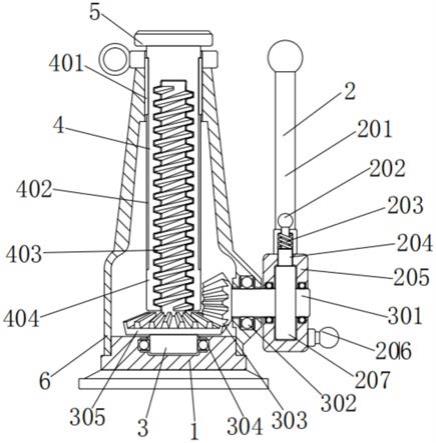 机械千斤顶构造原理图图片