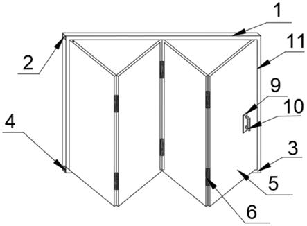 电动折叠门 原理图片